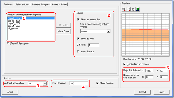 Datos Ventana CrossView