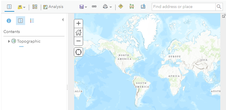 Crear un mapa con ArcGis online